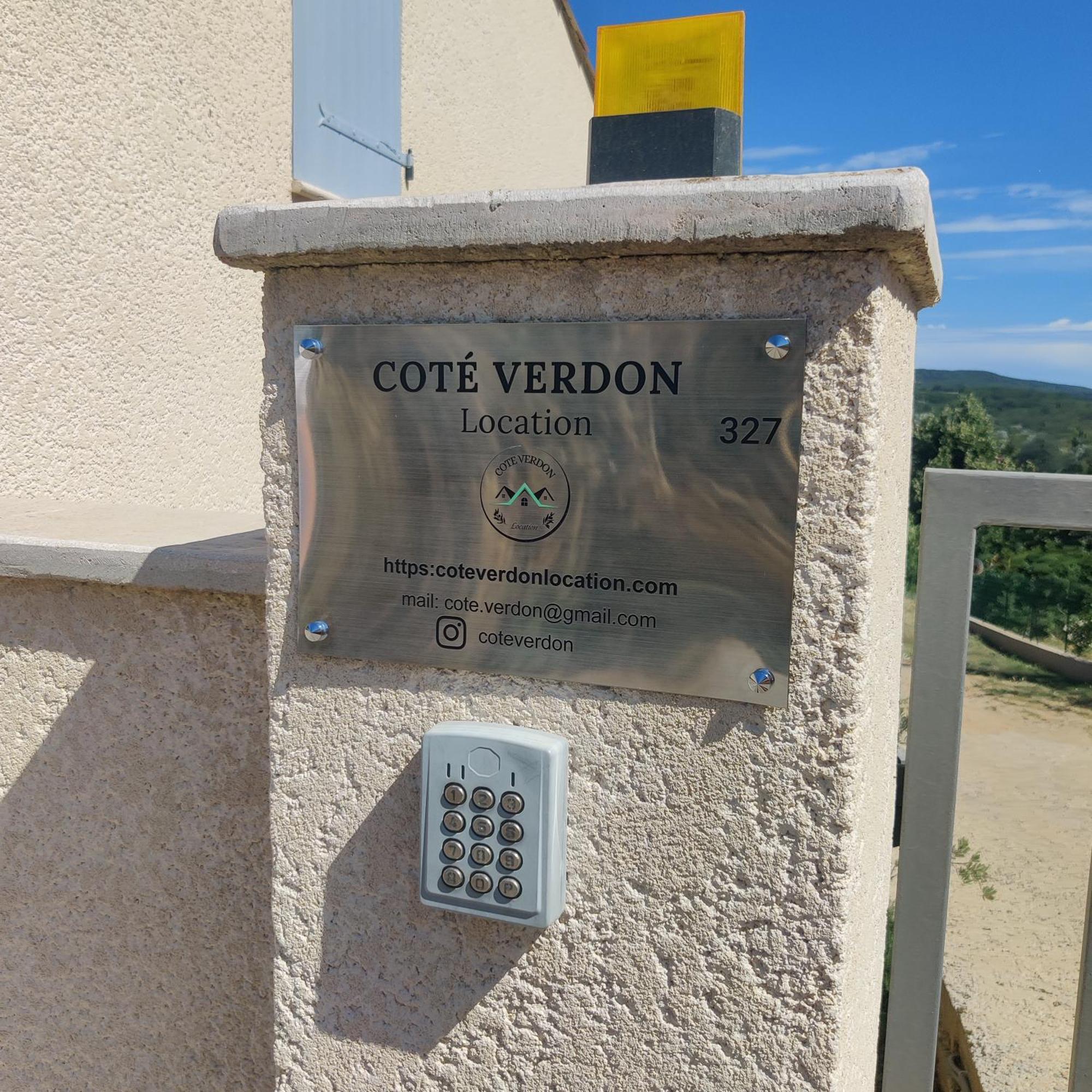 Cote Verdon 2 Quinson Exterior photo